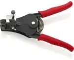 KNIPEX 12 11 180 EAN Abisolierzange mit Formmessern mit Kunststoff-Griffh&uuml;llen