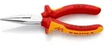 KNIPEX 25 06 160 T Flachrundzange mit Schneide (Radiozange) isoliert mit