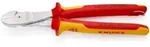 KNIPEX 74 06 250 T Kraft-Seitenschneider isoliert mit Mehrkomponenten-H&uuml;llen,