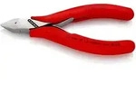 KNIPEX 77 41 115 Elektronik-Seitenschneider mit durchgestecktem Gelenk mit
