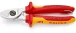 KNIPEX 95 16 165 T Kabelschere isoliert mit Mehrkomponenten-H&uuml;llen, VDE-gepr&uuml;ft;