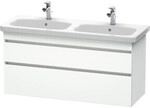 Duravit Waschtischunterschrank DuraStyle 123x44,8x61cm, 2 A, Beck. li/re, we. ma
