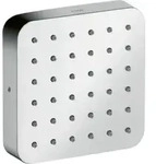 hansgrohe Fertigset Axor Citterio E UP-Brausemod 120x120mm, softcube, chrom
