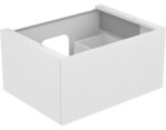 Keuco Waschtischunterschrank Edition 11 70x35x53,5cm, m LED, Lac hgl we