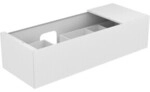 Keuco Waschtischunterschrank Edition 11 140x35x53,5cm, m LED, Strukturl. anthr.