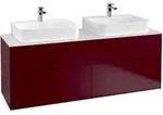 V&B Waschtischunterschrank Finion 160x60,3cm, Abd.-Pl. wh. m, Peony Matt