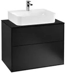 V&B Waschtischunterschrank Wandbeleuchtung Finion 80x60,3x50,1cm, Pl bla m, bla m Lac