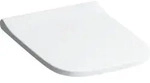 Geberit WC-Sitz Smyle Square o. Absenkaut., we., Scharn. MS verchromt