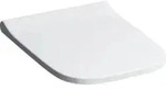 Geberit WC-Sitz Smyle Square Quick, Abs, we., Scharn. MS verchromt