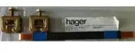 Hager PE/N-Verbinder bl,CU-Band,flexibel N75B