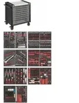 VIGOR Werkstattwagen VIGOR 1000 XD V4481-XD/775 775 teilig