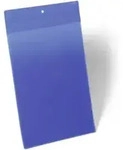 DURABLE Magnettaschen Neodym A4 hoch 10 St. dunkelblau