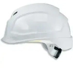 Uvex Schutzhelm uvex pheos, Gr&ouml;&szlig;e 52 cm - 61 cm, wei&szlig;, kurzer Schirm