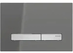 Geberit Bet&auml;tigungsplatte Sigma 50 Pl Glas vsp, Pl/T vc, sq, f 2-Mg-Sp&uuml;l.