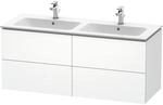 Duravit Waschtischunterschrank L-Cube 129x48,1x55cm, 4 Schub., wandh&auml;ngend, we. matt