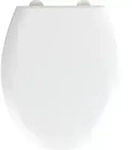 WENKO WC-Sitz Rieti, Easy Close Wei&szlig; Duroplast Absenkautomatik WC-Sitze - Bad