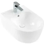 V&B Wand-Bidet AVENTO 37x53cm, 1 HL, mit &Uuml;berlauf, wei&szlig; C-plus
