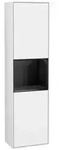 V&B Hochschrank Finion 41,8x151,6cm, l, Rg b m Lac, glo wh. Lac