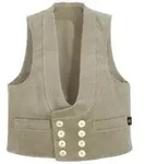 FHB Zunftweste HEINER 66 Trenkercord beige