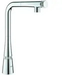 Grohe Sp&uuml;ltischmischer Zedra SmartC herausz. Ausl. mit Laminarstrahl, chrom