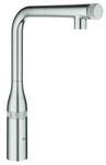 Grohe Sp&uuml;ltischmischer Essence SmartC herausziehbarer Auslauf, supersteel (31615DC0)