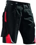 K&uuml;bler Pulsschlag Bermuda 2524 schwarz/mittelrot Gr&ouml;&szlig;e 54 ; K&uuml;bler Workwear (2524