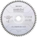 Metabo S&auml;geblatt "aluminium cut - professional", 216x2,2/1,8x30 Z58 FZ/TZ 5&deg;neg