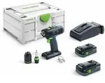 Festool Akku-Bohrschrauber T 18+3 HPC 4,0 I-Plus