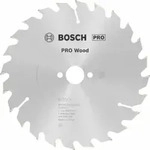 Bosch Kreiss&auml;geblatt Optiline Wood f&uuml;r Handkreiss&auml;gen 160 x 20/16 x 2,6 mm 24