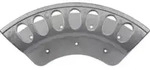 Riegler Schlauchhalter, Aluminium unlackiert, gro&szlig;