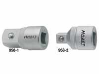 HAZET Adapter 958-2 Vierkant hohl 12,5 mm (1/2") Vierkant massiv 10 mm (3/8")
