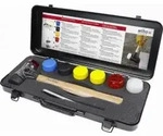 Wiha Schonhammer-Set Safety mit gemischten Schlagk&ouml;pfen, in Box, 8-teilig