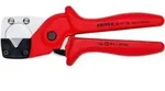 KNIPEX 90 10 185 Rohrschneider f&uuml;r Mehrschicht- und Pneumatikschl&auml;uche aus z&auml;hem,