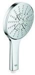 Grohe Handbrause Rainshower SmartActive 130 chrom, 3 Strahlarten (26544000)