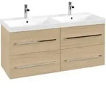 V&B Waschtischunterschrank Avento 118x51,4x48cm, 4 A, wd, G vc g, Nord Oa