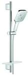 Grohe BrG Rainshower SmartActive130 Cube Stg 60cm, 3 S-Art., m Begr. 9,5 l/m, chr