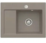 V&B Sp&uuml;le Subway 45 Compact re, m Abl.garn, Exzenter, timber C-plus