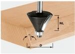 Festool Fasefr&auml;ser HW Schaft 12 mm HW S12 D55/20/45&deg;