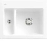 V&B Sp&uuml;le Subway 60 XM m Abl.garn, Hand., st. white CeramicPlus