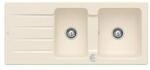 V&B Sp&uuml;le Architectura 80 m Abl.garn, Exzenter, ivory CeramicPlus