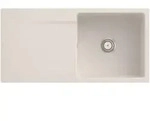 V&B Fl&auml;chenb&uuml;ndige Sp&uuml;le Siluet 60 Flat m Abl.garn, Hand., crema CeramicPlus