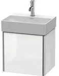 Duravit Waschtischunterschrank XSquare 43,4x34x39,7cm, wandh&auml;ngend, T&uuml;r re, we. hgl