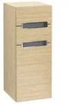 V&B Seitenschrank Subway 2.0 35,6x85,7cm, li, Gr. chr, we, nordic oak