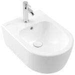 V&B Wand-Bidet AVENTO 37x53cm, 1 HL, m &Uuml;L, stone white C-plus