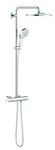 Grohe Duschsystem Rainshower SmartActive 310 mit AP-Thermostat, Wandmontage, chrom