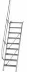 MUNK Aluminium-Treppe Stufen 60&deg; 9 Stufen