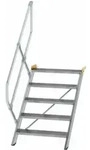 MUNK Aluminium-Treppe Stufen 45&deg; 5 Stufen