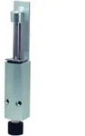 T&uuml;rfeststeller 1222.02 Alu.silberf.lack.Hubh.60mm T&uuml;rmontage KWS
