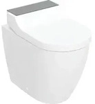 Geberit WC-Komp. AquaClean Tuma Comfort mit Stand-WC, tief, schwarz