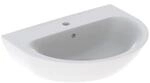 Geberit Waschtisch Renova 65x50cm, we/KeraTe, m Hahnl., m &Uuml;berlauf